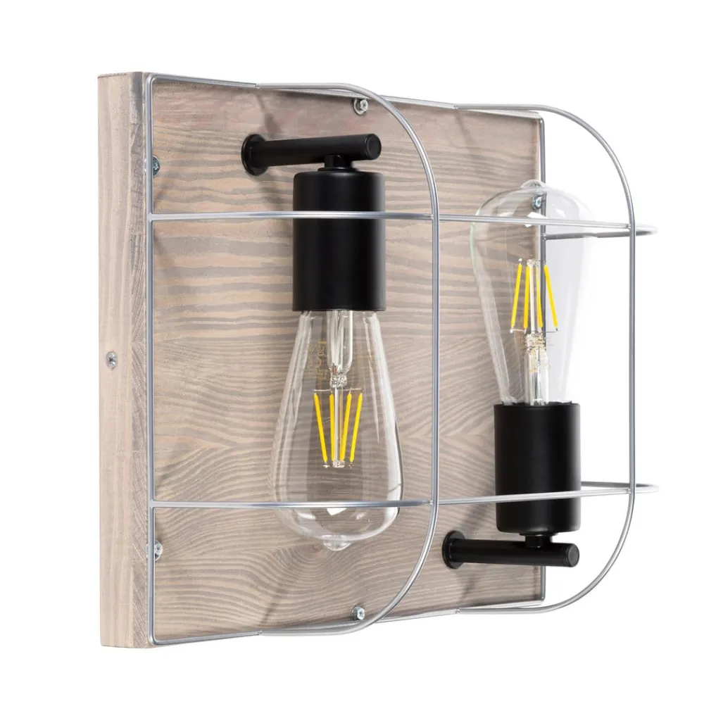 Neptuna loftslampe, firkantet, 2-lys.^Envostar Outlet