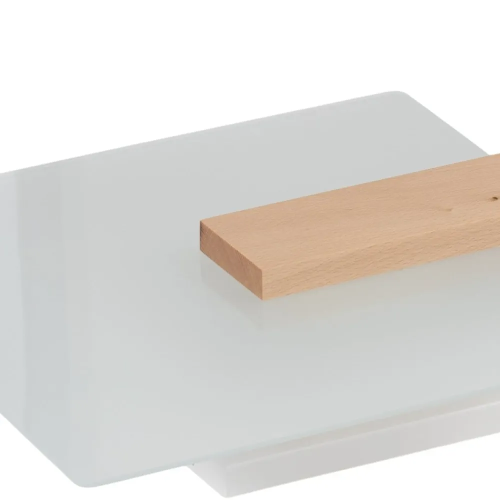 Peach Puff loftlampe med glas, træ^Envostar Outlet