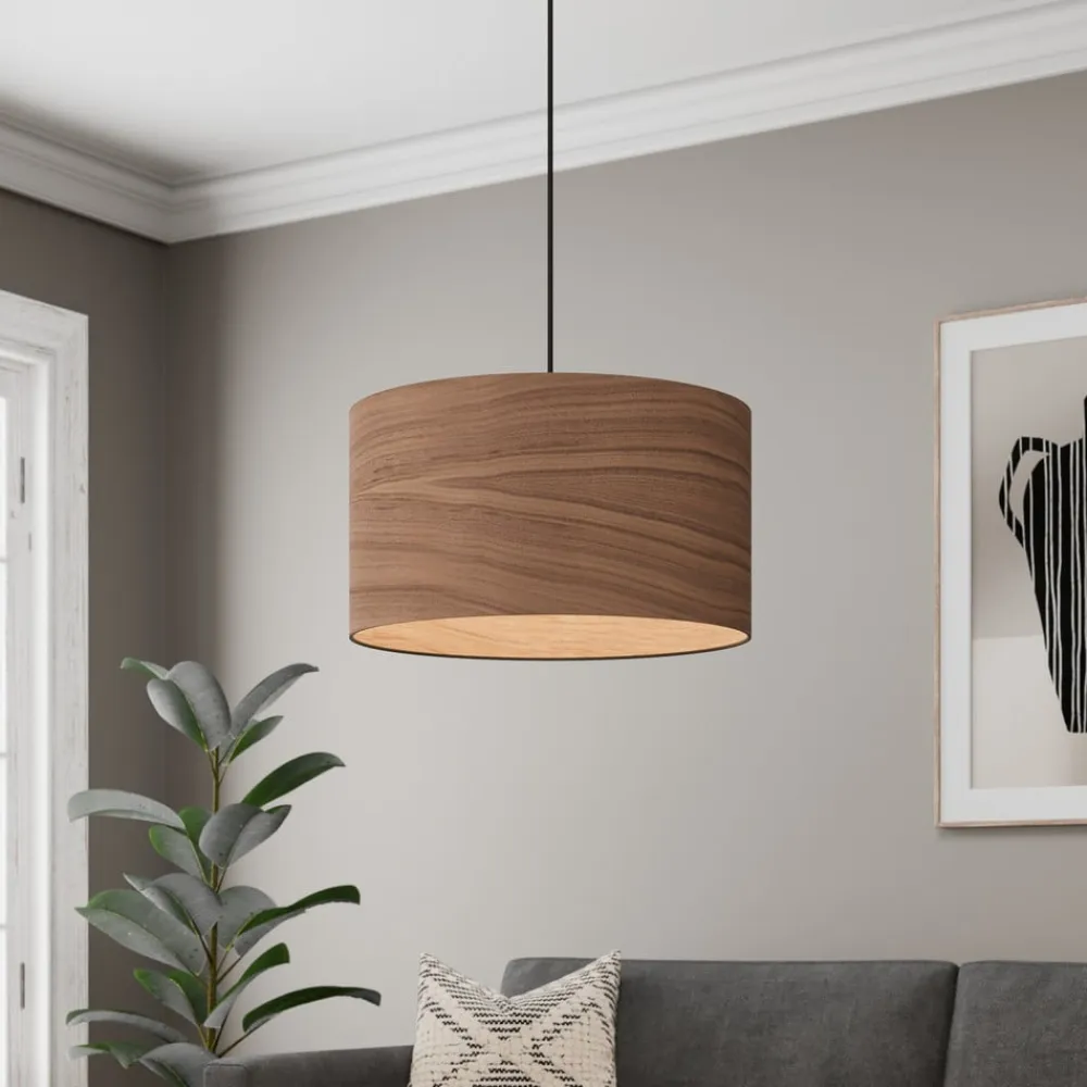 Envostar Veneer hængelampe, valnød