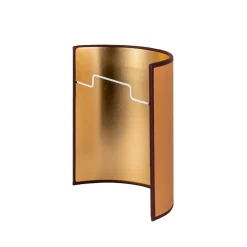 væglampe Idun brun højde 24 cm naturmateriale vegansk^Envostar New