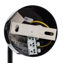 Yorik væglampe, sort/lys træ^Envostar Discount