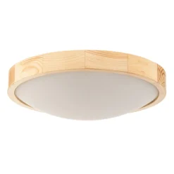 Zeus loftlampe i træ, fyr, Ø 37 cm^Envostar New