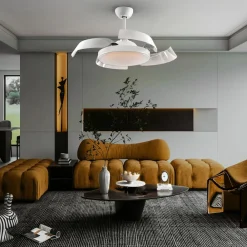 Enzo LED-loftventilator, dæmpbar, CCT, hvid^Schuller Valencia Online