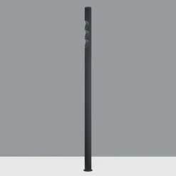 Lucy LED-bordlampe, kan påskrues, sort, 840^ERCO Hot