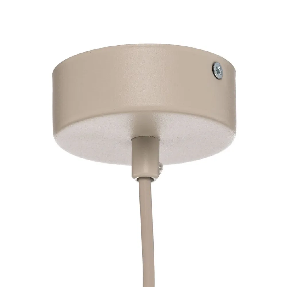 TK Lighting Estera hængelampe, opalglas, træ, 3 lyskilder