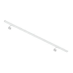 Esther 2 LED-spejllampe^Ebir New