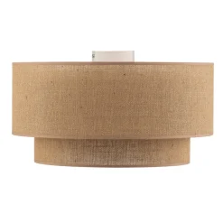 Boho jute loftslampe naturbrun Ø45cm^Euluna Clearance