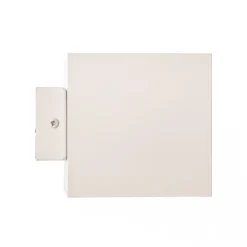 Euluna Elestren væglampe, kantet, hvid