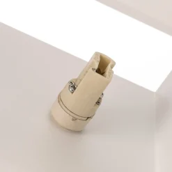 Euluna Elestren væglampe, kantet, hvid