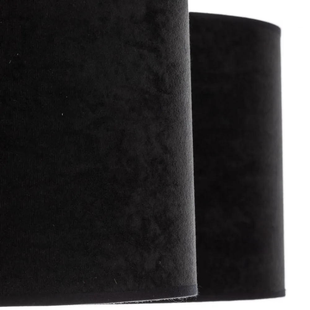 Lodge loftlampe, 4 lyskilder, sort/guld^Euluna Discount