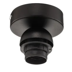 loftlampe Boho jute & sort, natur/sort, Ø45cm^Euluna Clearance