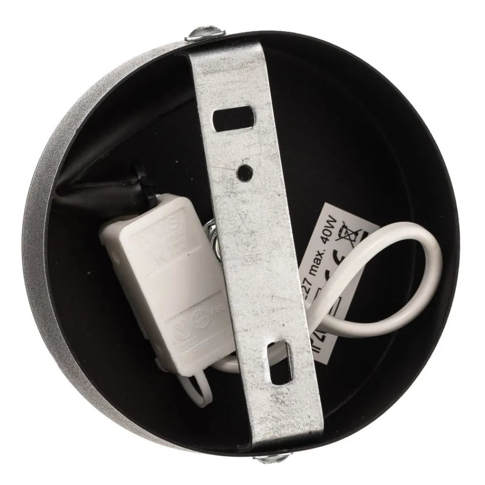 loftlampe Boho jute & sort, natur/sort, Ø45cm^Euluna Clearance