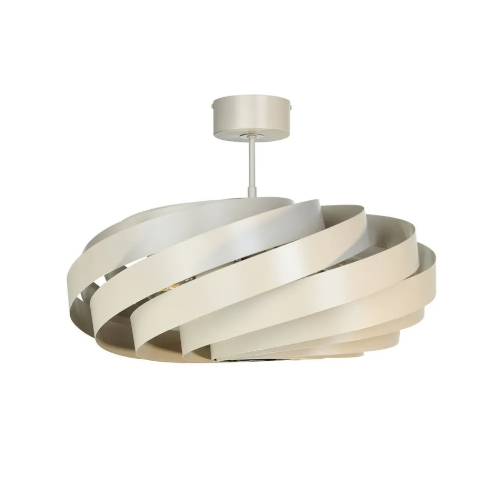 Euluna Loftlamper>loftlampe Vento, beige, Ø 60 cm