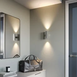 Euluna Væglamper|Væglamper>Marion væglampe, 2 lyskilder, krom