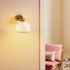 Mina væglampe, messing^Euluna Sale