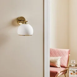 Mina væglampe, messing^Euluna Sale