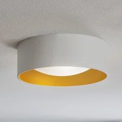 Euluna Moss loftlampe, hvid/guld