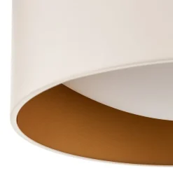 Euluna Moss loftlampe, hvid/guld