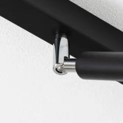 Euluna Nicanor loftspot sort/krom 2 lyskilder