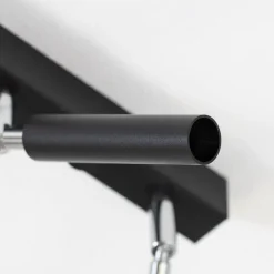 Euluna Nicanor loftspot sort/krom 2 lyskilder