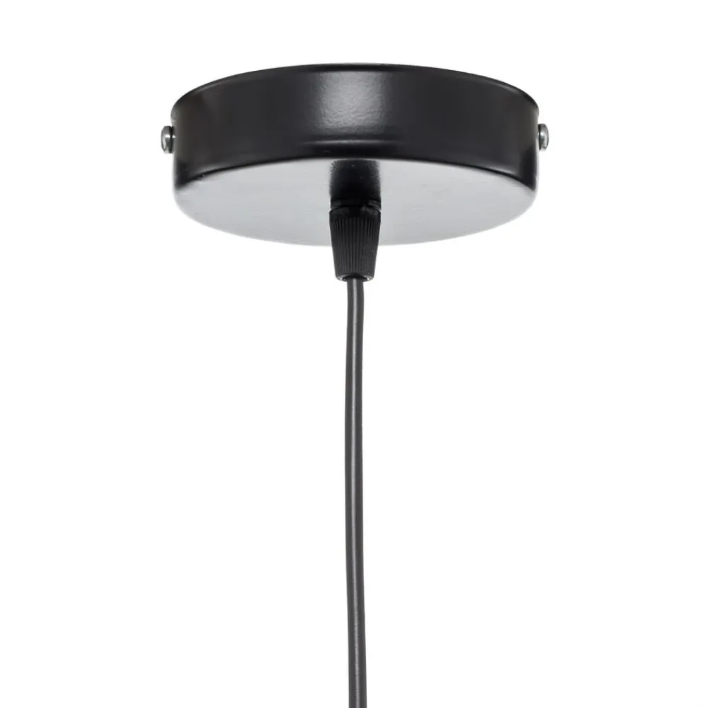 Euluna Pendellamper>Roller hængelampe, sort/guld, Ø 45 cm