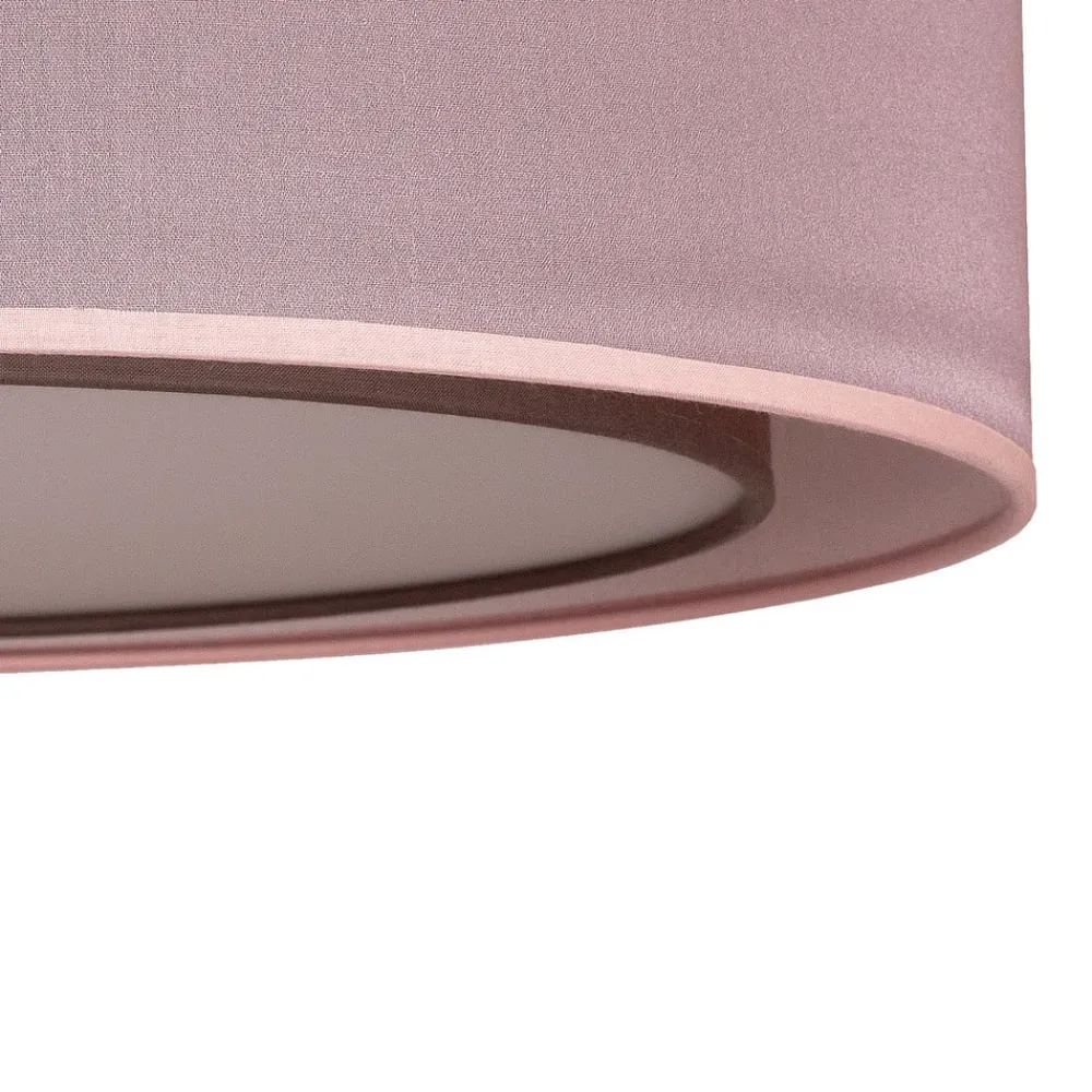 Tibu loftlampe, tekstil, Ø50cm, jordfarvet^Euluna Clearance