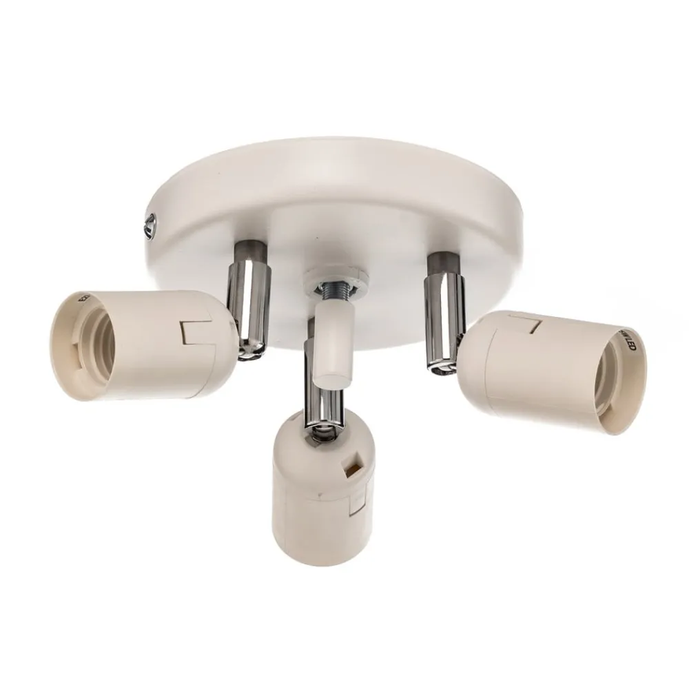 Tibu loftlampe, tekstil, Ø50cm, jordfarvet^Euluna Clearance