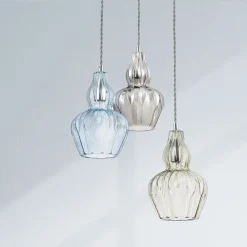 Eustoma hængelampe, lyseblå^Maytoni Discount