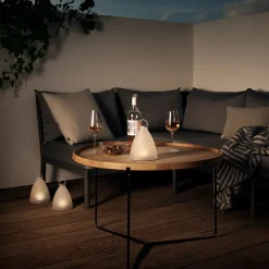 Eva Solo Solcellelamper>SunLight Bell LED-solcellelampe, højde 20 cm