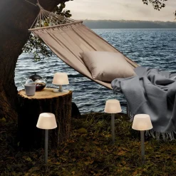 Eva Solo SunLight LED-bordlampe, solcelle, frostet