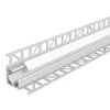 APFL3 alu-flisekantprofil ind. 200 cm x 4,3 cm^EVN Clearance