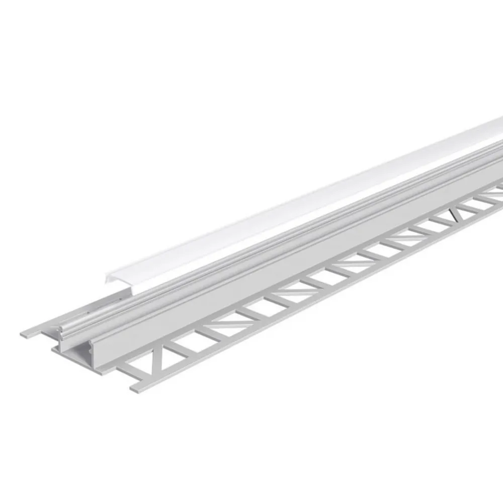EVN Led Strips>APFL2 alu-fliseprofil, tosidet 200 cm x 5,7 cm