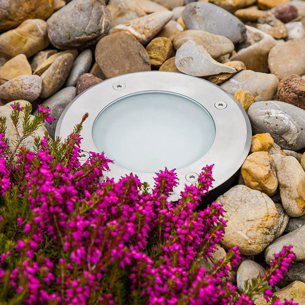 Erizo LED indbygningsgulvlampe Ø 18cm 12W^EVN Online