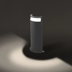 EVN Halbo LED-gadelampe som halv søjle