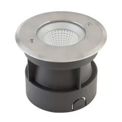 Meerkat, rund, 60°, stål, 6W, 4.000 K^EVN Online