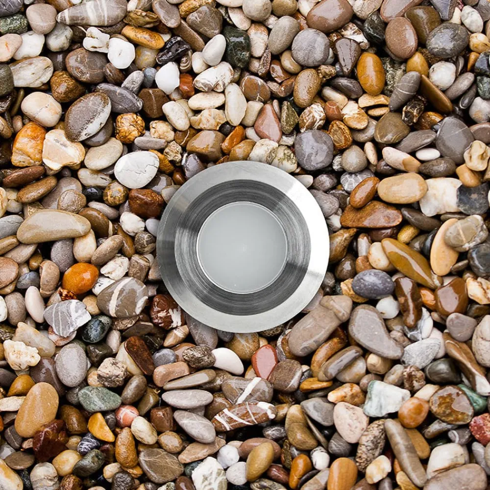 EVN Nedgravet Udebelysning>P6710 gulvspot, 12V/DC, rund, 3.000 K