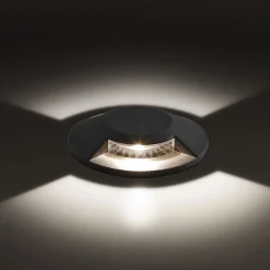 Scopum LED-nedgravningslampe rund, 2 lyskilder^EVN Discount