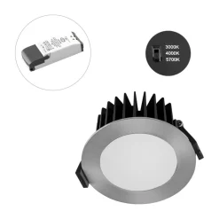 Solido85, 230V, dæmpbar, CCT, krom^EVN Best