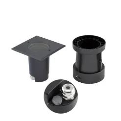 EVN Talpa Nedgravningslampe GU10 stål kantet