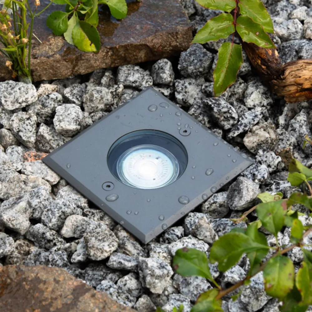 Talpa-nedgravningslampe, drejelig, kantet^EVN Sale