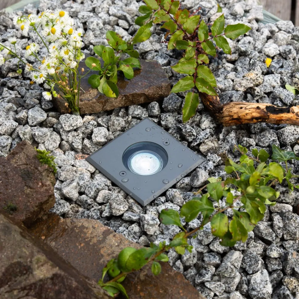 Talpa-nedgravningslampe, drejelig, kantet^EVN Sale