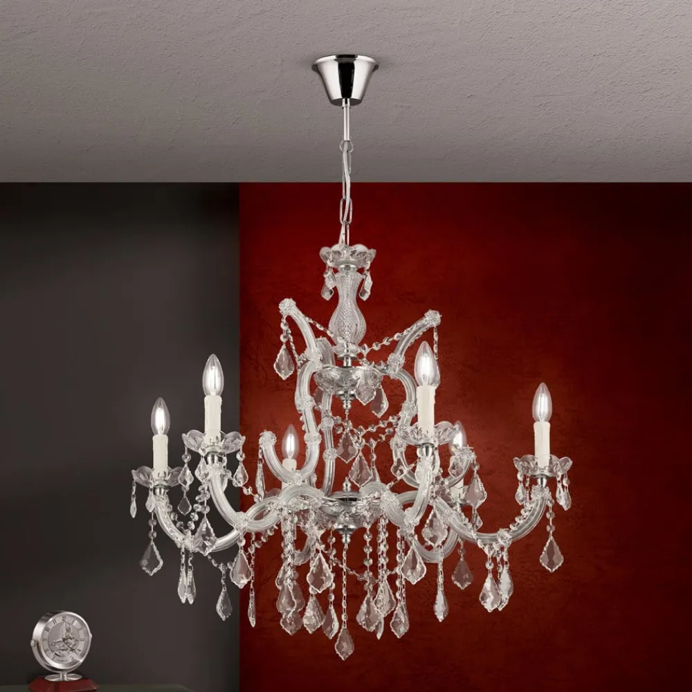 ORION Excellent LILIANA lysekrone med seks lys