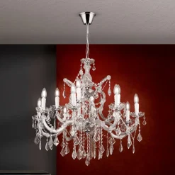 Excellent LILIANA lysekrone med tolv lys^ORION Discount