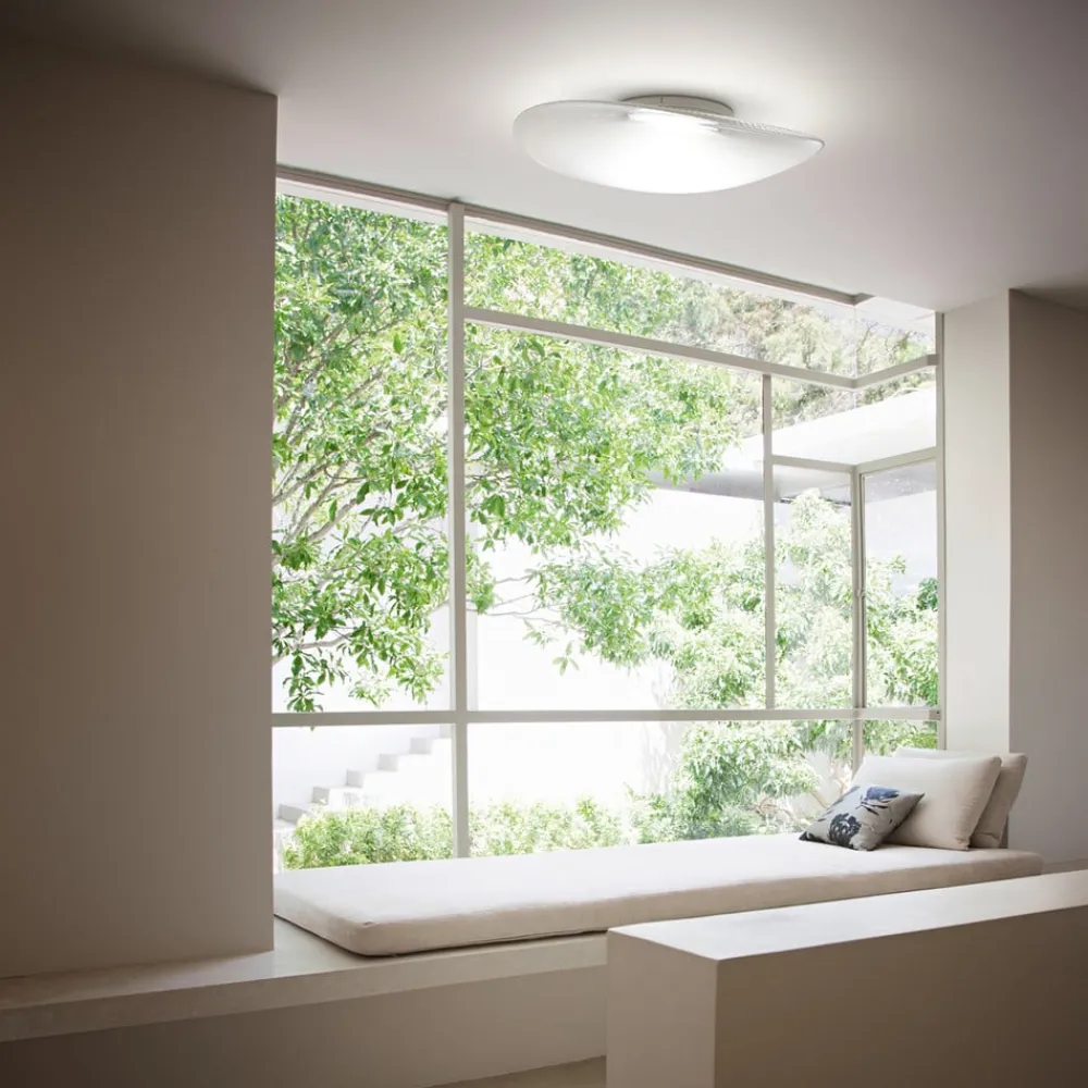 Fabbian Loftlamper>Loop - LED-loftlampe i glas, 3000K