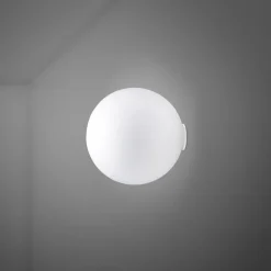 Lumi Sfera væglampe i glas, Ø 20 cm^Fabbian Online