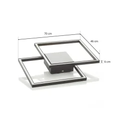 Freelight Falcon LED-loftlampe, sort