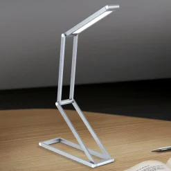 ORION Gang|Bordlamper>Falto LED genopladelig bordlampe, antracit, aluminium, justerbar