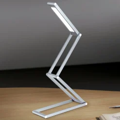 ORION Gang|Bordlamper>Falto LED genopladelig bordlampe, antracit, aluminium, justerbar