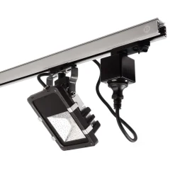 3-fase skinne D Line stikadapter, sort, 1380 W^Deko-Light Online