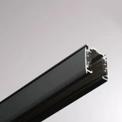 GLOBAL Skinnesystem>3-fase skinne Noa overflademonteret 100 cm, sort